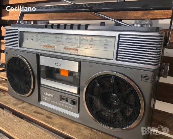 Sony CFS-S65S(1979) Хубав и Работещ Японски радиокасетофон!, снимка 7 - Радиокасетофони, транзистори - 52258830