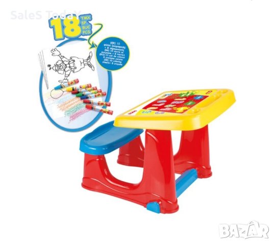 Детско бюро, аксесоари, масичка със столче, над 2г, снимка 2 - Мебели за детската стая - 44226519