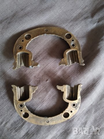 две барокови дръжки-комплект, снимка 3 - Антикварни и старинни предмети - 33951042