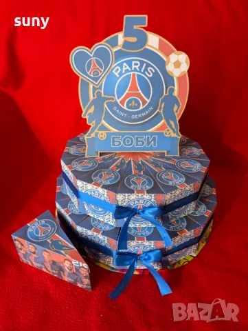 Картонена торта Роналдо, снимка 3 - Други - 49670284