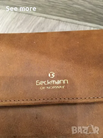 Кожен портфейл  Beckmann of Norway, снимка 6 - Портфейли, портмонета - 56074803