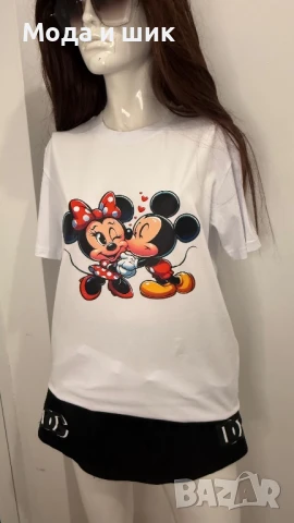 Тениска с апликация , снимка 3 - Тениски - 50876642