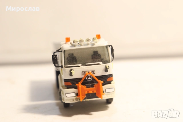 HERPA H0 1/87 MERCEDES ATEGO САМОСВАЛ КАМИОН МОДЕЛ, снимка 4 - Колекции - 54350708
