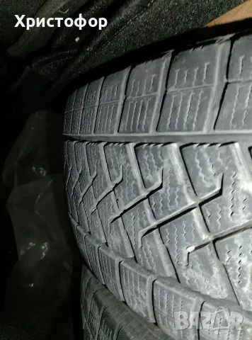 4бр. зимни гуми lassa с железни джанти 195/70R15 C, снимка 4 - Гуми и джанти - 56202645