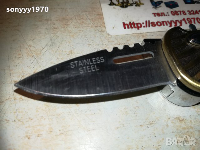 метална запалка с нож и орел 1011202028, снимка 17 - Ресийвъри, усилватели, смесителни пултове - 30744315