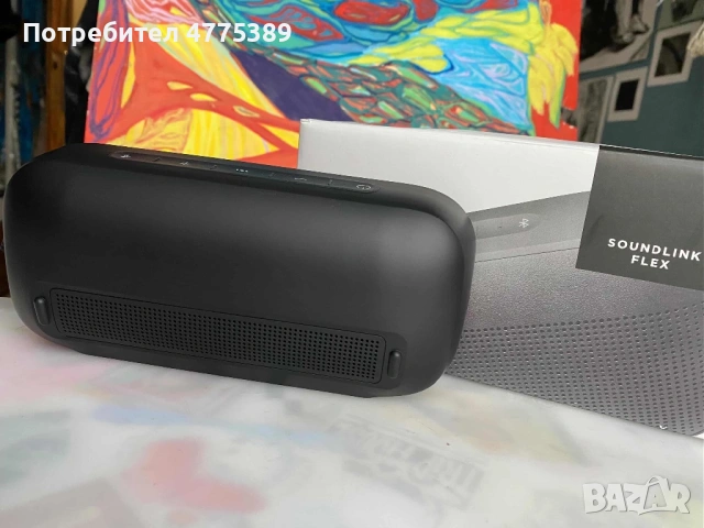 Bose SoundLink Flex – Bluetooth колонка, като нова, пълен комплект, снимка 2 - Bluetooth тонколони - 53949809
