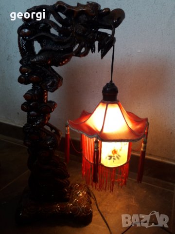 Стара китайска лампа , снимка 9 - Колекции - 34040148