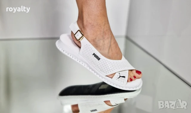 Puma бели дамски сандали , снимка 2 - Сандали - 51241340