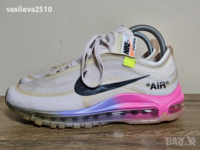 Nike Serena Williams x Off-White оригинални лимитирани дамски маратонки , снимка 10 - Маратонки - 53893078