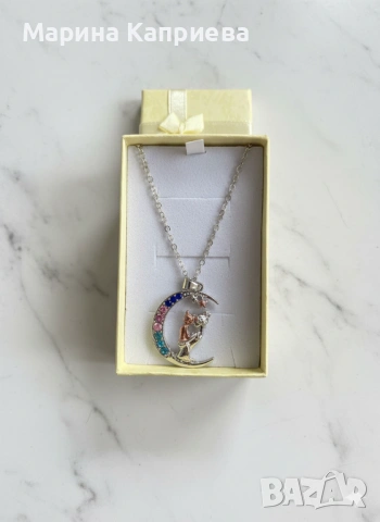 Колие за мама - красив и нежен подарък за осми март, рожден ден или празник, снимка 3 - Колиета, медальони, синджири - 53266731