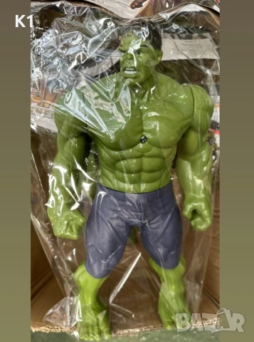 Фигура Хълк 40см светещ, фигурка Hulk