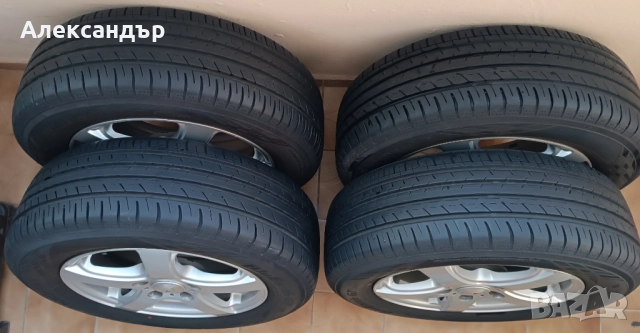 джанти 15" 5x114.3+нови летни гуми Yokohama 195/65/15, снимка 4 - Гуми и джанти - 52016115