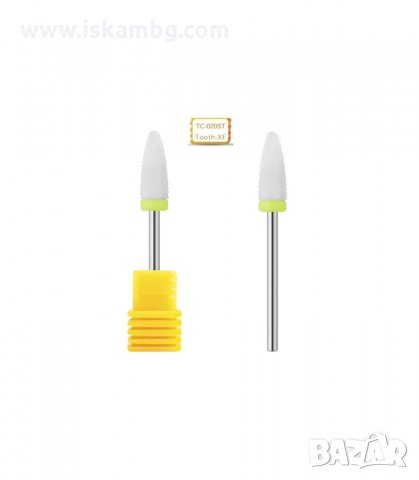 КЕРАМИЧНИ НАКРАЙНИЦИ, ФРЕЗИ ЗА ЕЛЕКТРИЧЕСКА ПИЛА - код 3092, снимка 8 - Педикюр и маникюр - 33894824