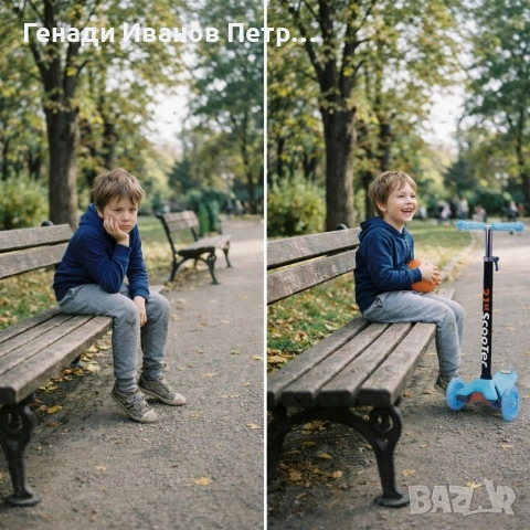 Детски тротинетки, снимка 4 - Детски велосипеди, триколки и коли - 53948524