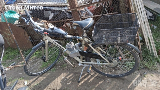 Продава се велосипед с двигател!, снимка 2 - Велосипеди - 54083815