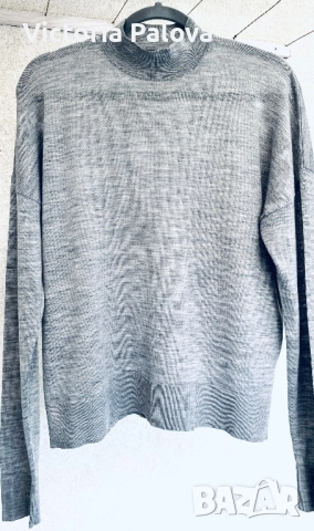 Тънък пуловер от 100% мериносова вълна H&M, снимка 2 - Блузи с дълъг ръкав и пуловери - 52250841