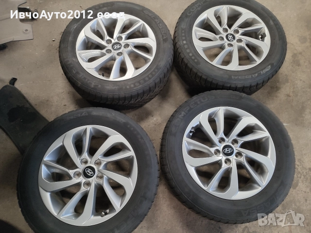 Алуминиеви джанти 17 оригинални Hyundai Tucson , снимка 7 - Клинове - 52965368