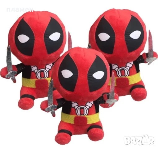 Дедпул и Соник -  плюшена играчка