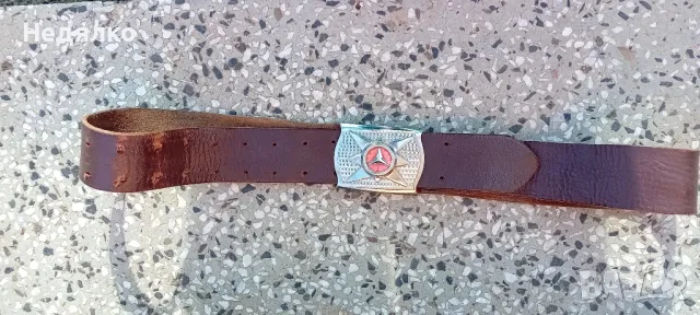 Мерцедес,колан,ръчна изработка,естествена кожа, снимка 2 - Колани - 48572730