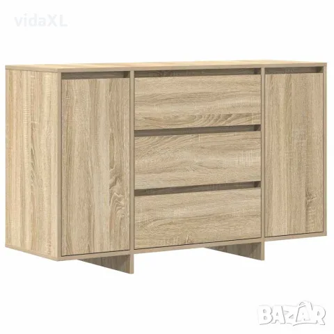 vidaXL Служебен шкаф Сонома дъб 120 x 41 x 75 см Инженерна дървесина