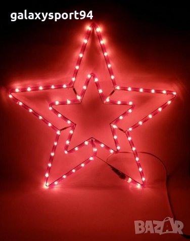 LED Червена Камбанка Промо 10бр + 1 подарък Украса Коледа, къщи, общини, заведения, снимка 7 - Лед осветление - 38938995