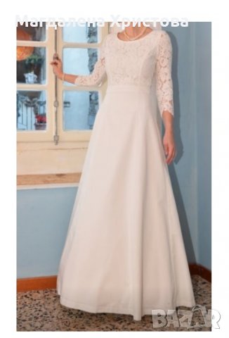 Елегантна сватбена /булчинска/ рокля IVY & OAK, снимка 5 - Сватбени рокли - 28097409