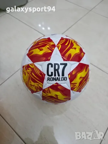 Топка Роналдо черно-бяла Легендарна 2027 Cristiano Ronaldo, снимка 6 - Футбол - 56233708