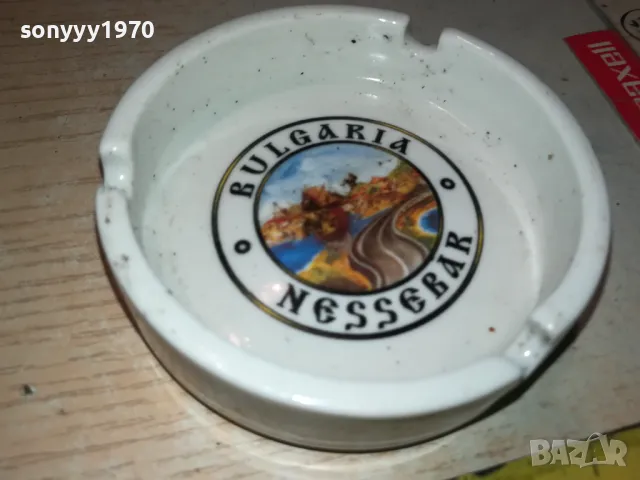 ПЕПЕЛНИК-ПОРЦЕЛАН БЯЛ 1405251625, снимка 4 - Колекции - 50288055