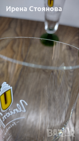 Комплект чаши за бира, кристално стъкло Union Pils. Вместимост 200 мл, снимка 2 - Чаши - 44816985