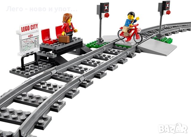 Употребявано LEGO City Train Скоростен пътнически влак 60051, снимка 2 - Конструктори - 42925174