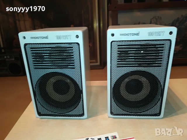 RADIOTONE SM1002 100WATT/8ohm X2 ВНОС-SWISS L2510221331, снимка 2 - Тонколони - 38447466