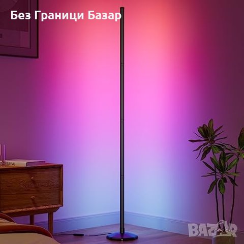 Нова Иновативна LED Лампа с APP Управление - Музика и Цветни Ефекти