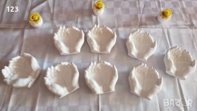 Отливка на ръце от керамична гипс 