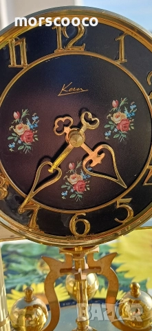 Каминен немски електромеханичен часовник -,,Kern" , снимка 2 - Стенни часовници - 52845382