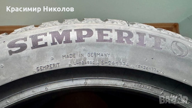 4бр. чисто нови зимни гуми Semperit 215/50 R18 92V, снимка 3 - Гуми и джанти - 53140123
