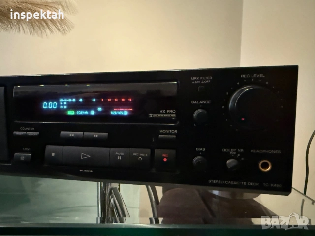 Sony tc-k490-3 head/2 motors/hx pro/bias/, снимка 2 - Декове - 53059818