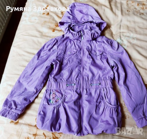 Дълго пролетно есенно яке, снимка 2 - Детски якета и елеци - 34255122