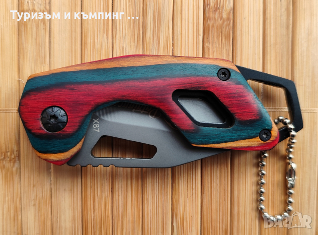 Сгъваемо джобно ножче  Patrinnova , снимка 6 - Ножове - 44797644