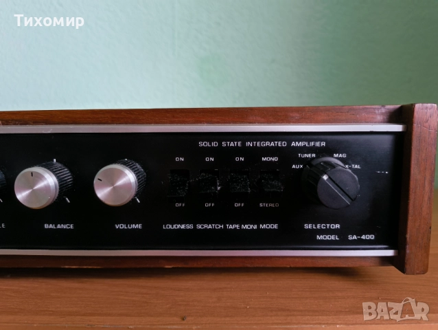 Monarch SA-400 / Усилвател, снимка 3 - Ресийвъри, усилватели, смесителни пултове - 52559480