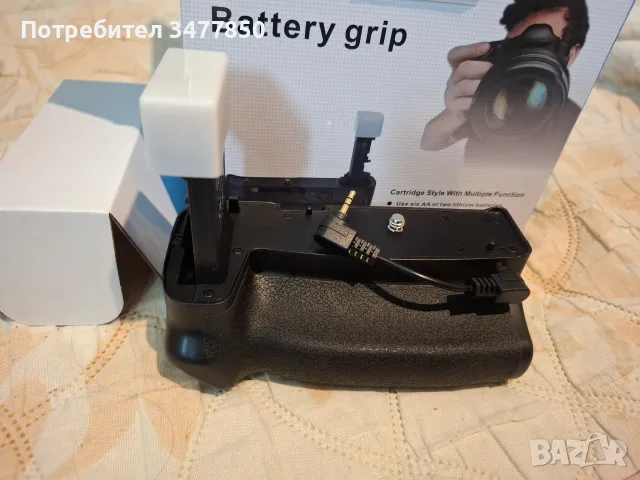 Фотоапарат Canon RP +2 нови батерии + чисто нов батериен грип., снимка 4 - Фотоапарати - 55911087