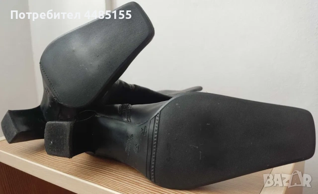 Италиански ботуши занаятчийска ръчна изработка, 37ми номер, снимка 11 - Дамски ботуши - 53072820