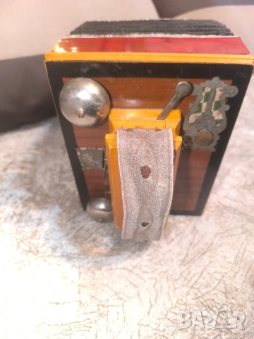 Стар антикварен акордеон., снимка 3 - Антикварни и старинни предмети - 53902765