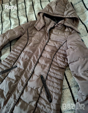 Немско дълго яке, гъши пух, снимка 2 - Якета - 52835744