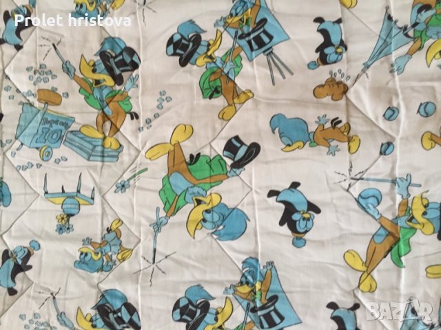 Олекотено”Мики- Маус”, снимка 4 - Олекотени завивки и одеяла - 37760913