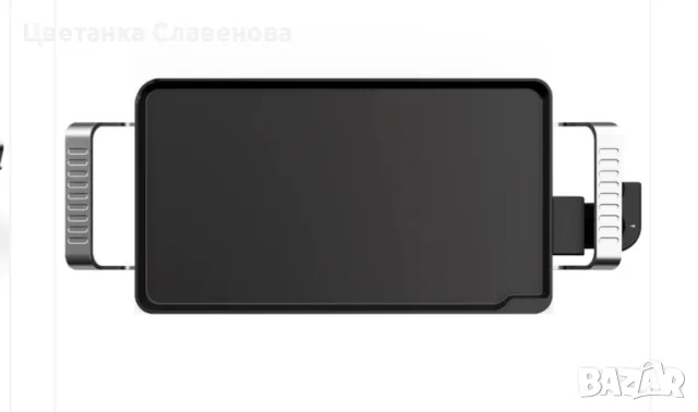 Скара с незалепващо покритие Taurus Steakmax 2500, черен, снимка 3 - Скари - 48893743