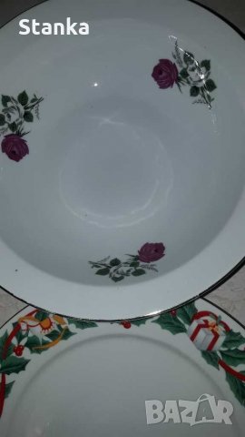 Порцеланови чинии, снимка 4 - Прибори за хранене, готвене и сервиране - 31231363