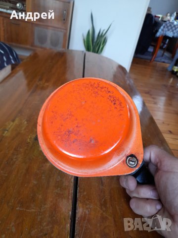 Стар емайлиран омлетен тиган,тиганче #5, снимка 5 - Други ценни предмети - 37075212