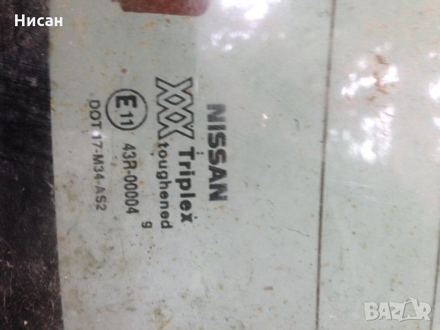 Задно стакло нисан микра К11 оригинално, снимка 1