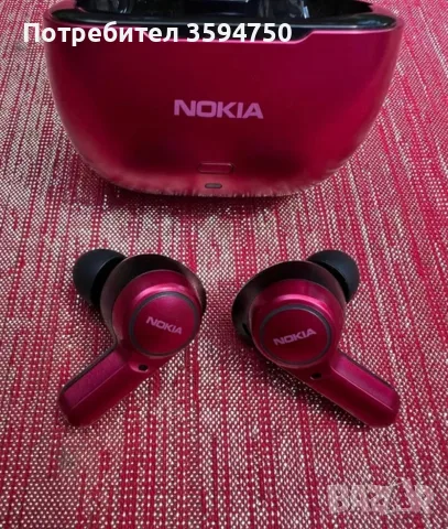 Слушалки Nokia TWS-842W Earbuds/ Pink/ Нови, снимка 5 - Bluetooth слушалки - 56315201