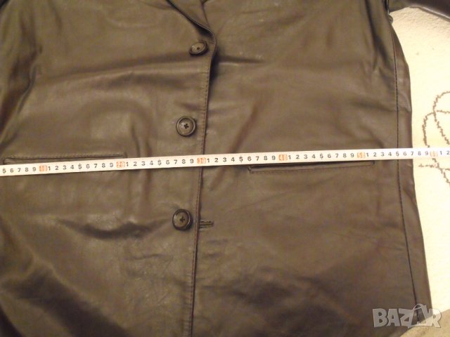 кожено яке, снимка 3 - Якета - 38304490